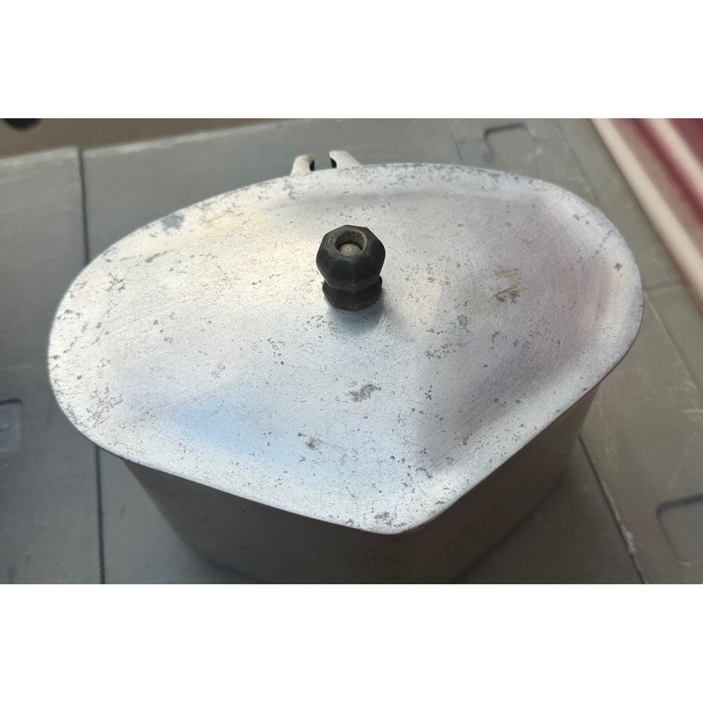 1930s Club Cast Aluminum Ware Cookware Triangle Stock Pot Saucepan NO Handle